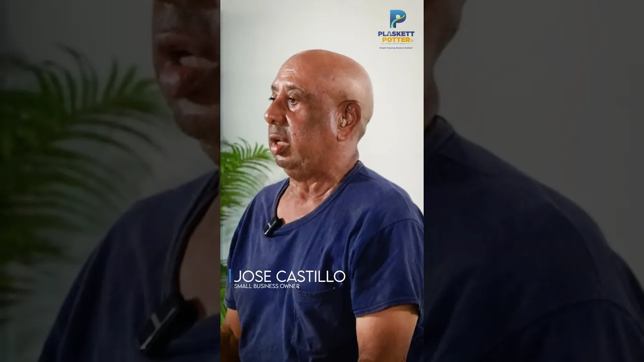 Video thumbnail of Jose Castillo endorsing Plaskett and Potter.