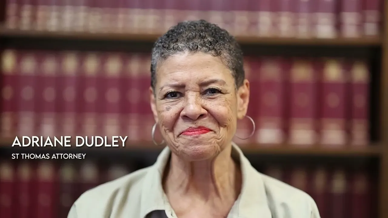 Video thumbnail of Adriane Dudley endorsing Plaskett and Potter.